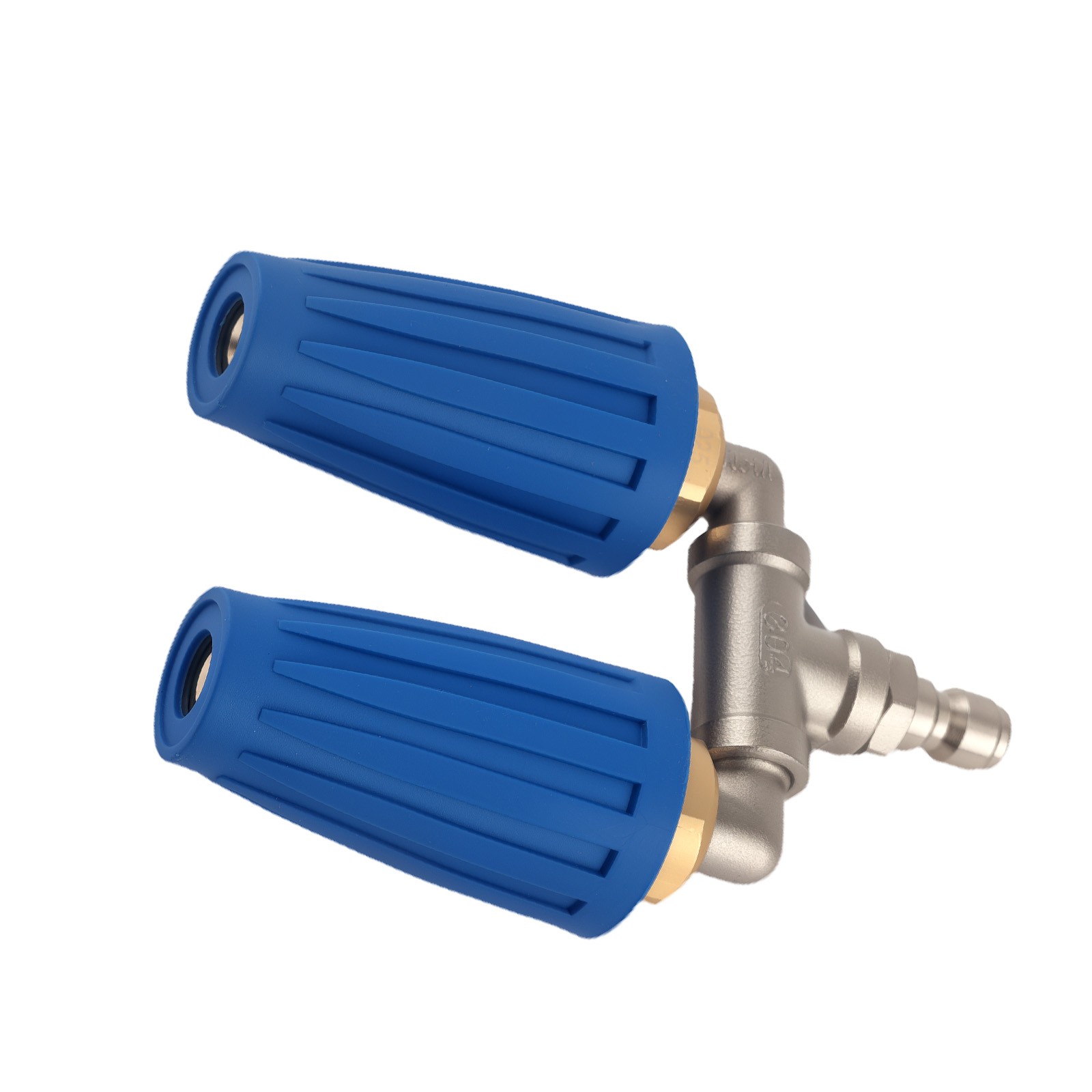 Dual Turbo Nozzle Pressure Washer Spray Tip 4000PSI 304SS Pressure Washer 2.5GPM