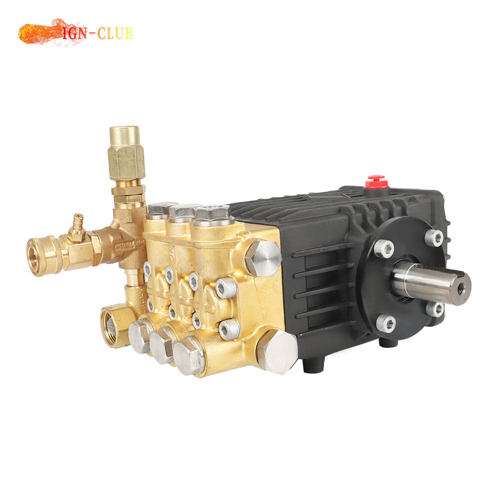 Pressure Power Washer Pump 24mm Solid Shaft 3600 PSI 4.9GPM Belt Drive