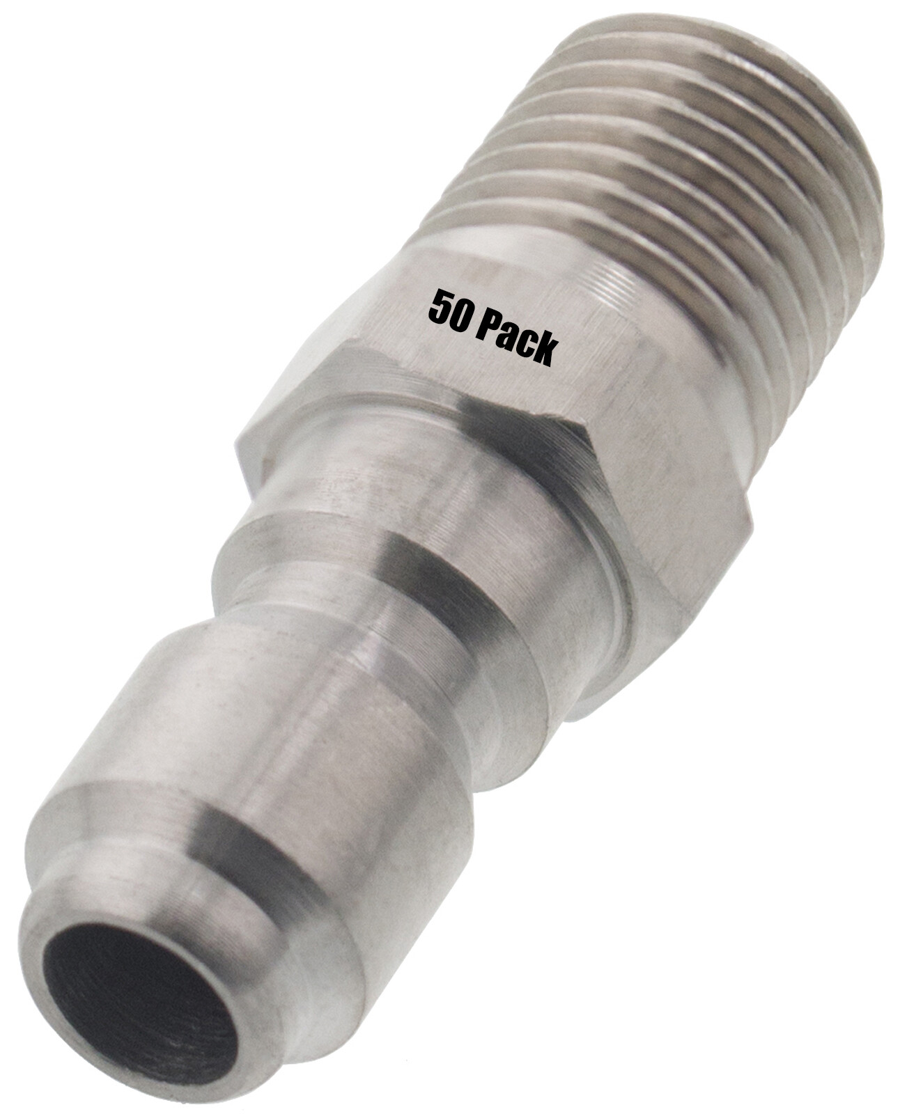 (50) 1/4″ MPT Male Stainless Steel Plug Quick Connect Coupler Pressure Washer