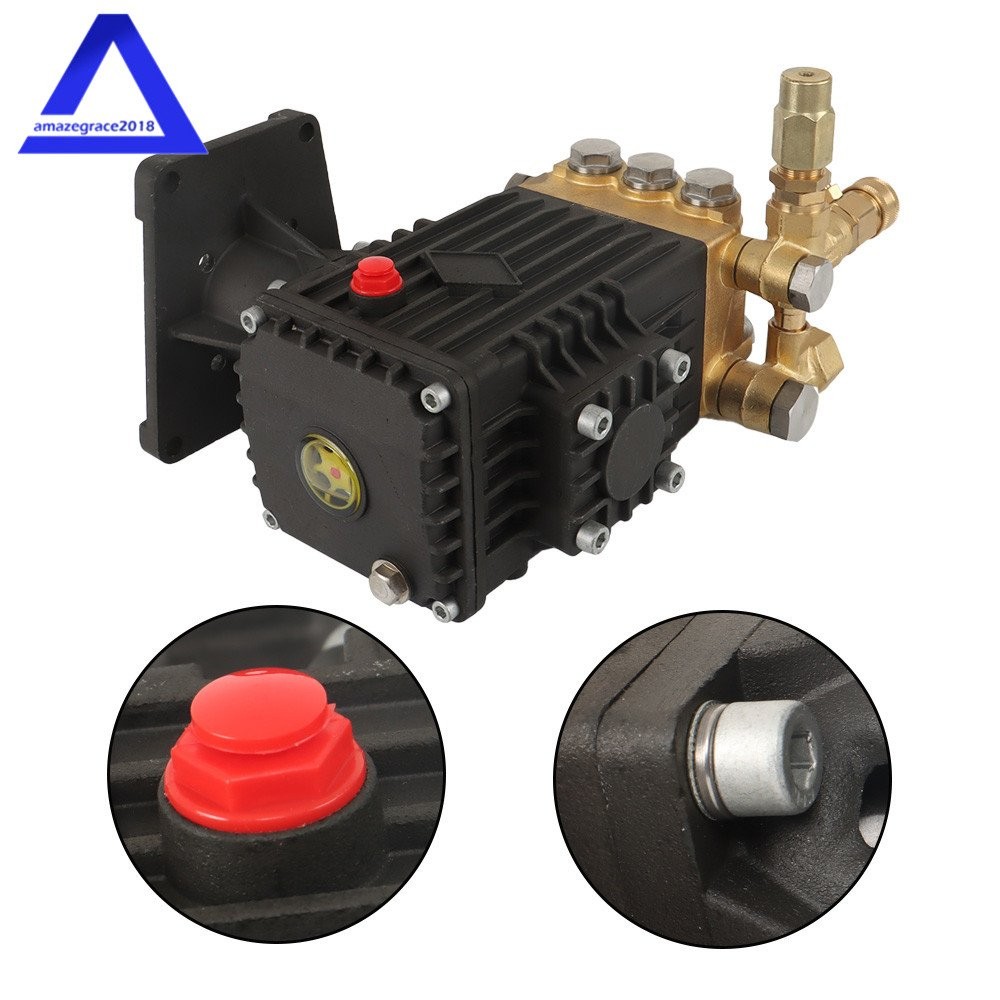 1″ Shaft Pressure Washer Pump Horizontal 4GPM 3000PSI /4000PSI /4400PSI