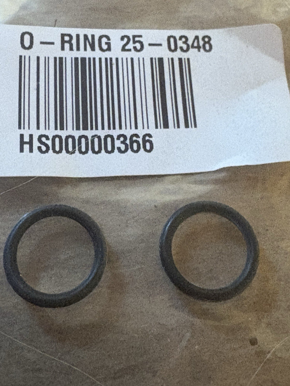 (2) PACK GENUINE OEM NOS Mi-T-M 25-0348 ORING O-RING FOR PRESSURE WASHER [9899E]