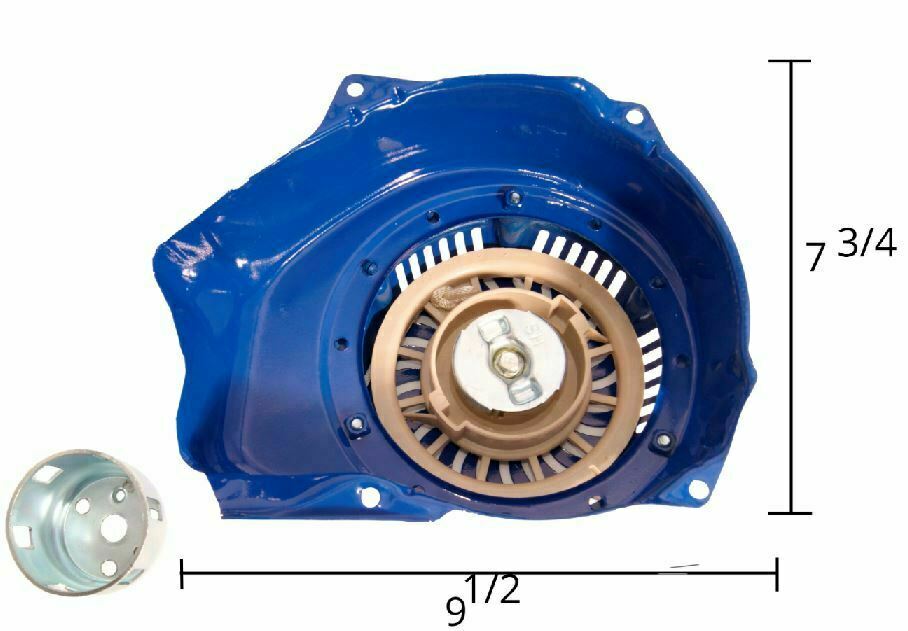 Jiangdong JF120L JF130L RECOIL ASSEMBLY pull start go cart generator