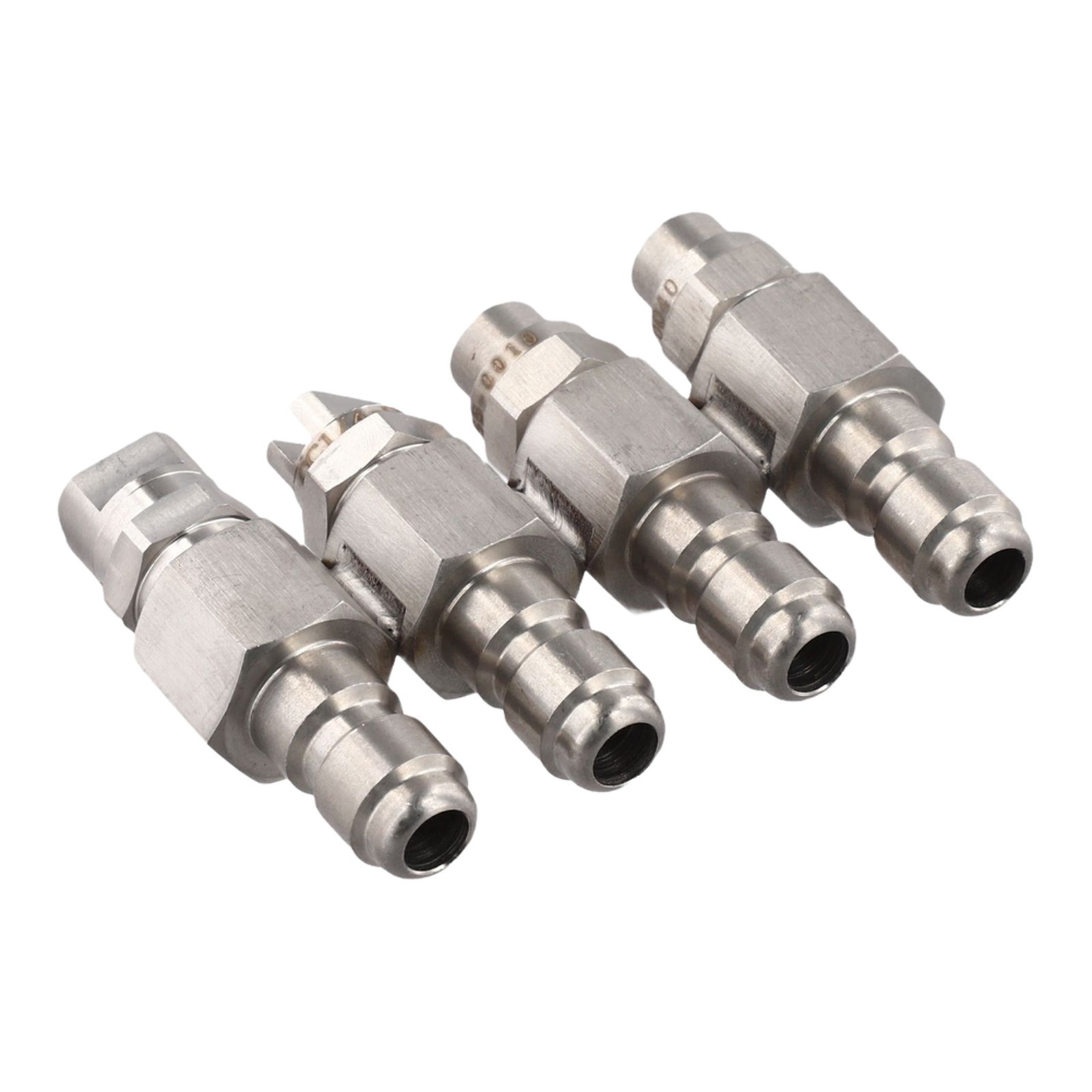 Four Row Stainless Steel Nozzle Compatible with 2 4 GPM Pressure Washers