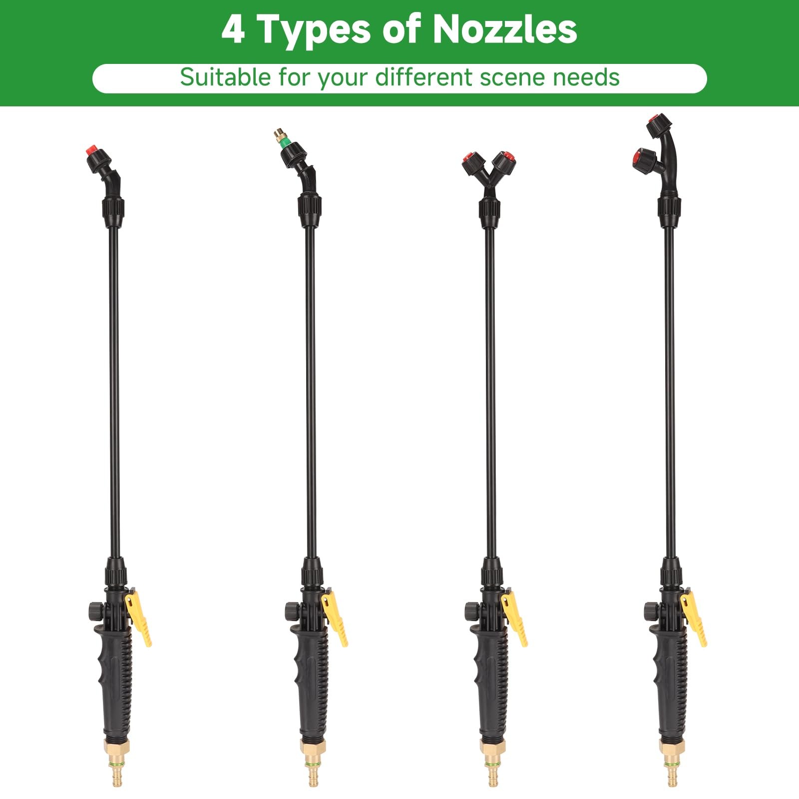 Acid 2 inches (W) x 16 (L) x 1.5 (H), Replacement Sprayer Wand