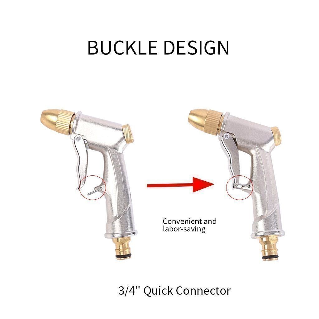 High Pressure Washer Rotating Turbo Nozzle Spray Tip Gun 1/4″ 3/4″ 3600-4000PSI