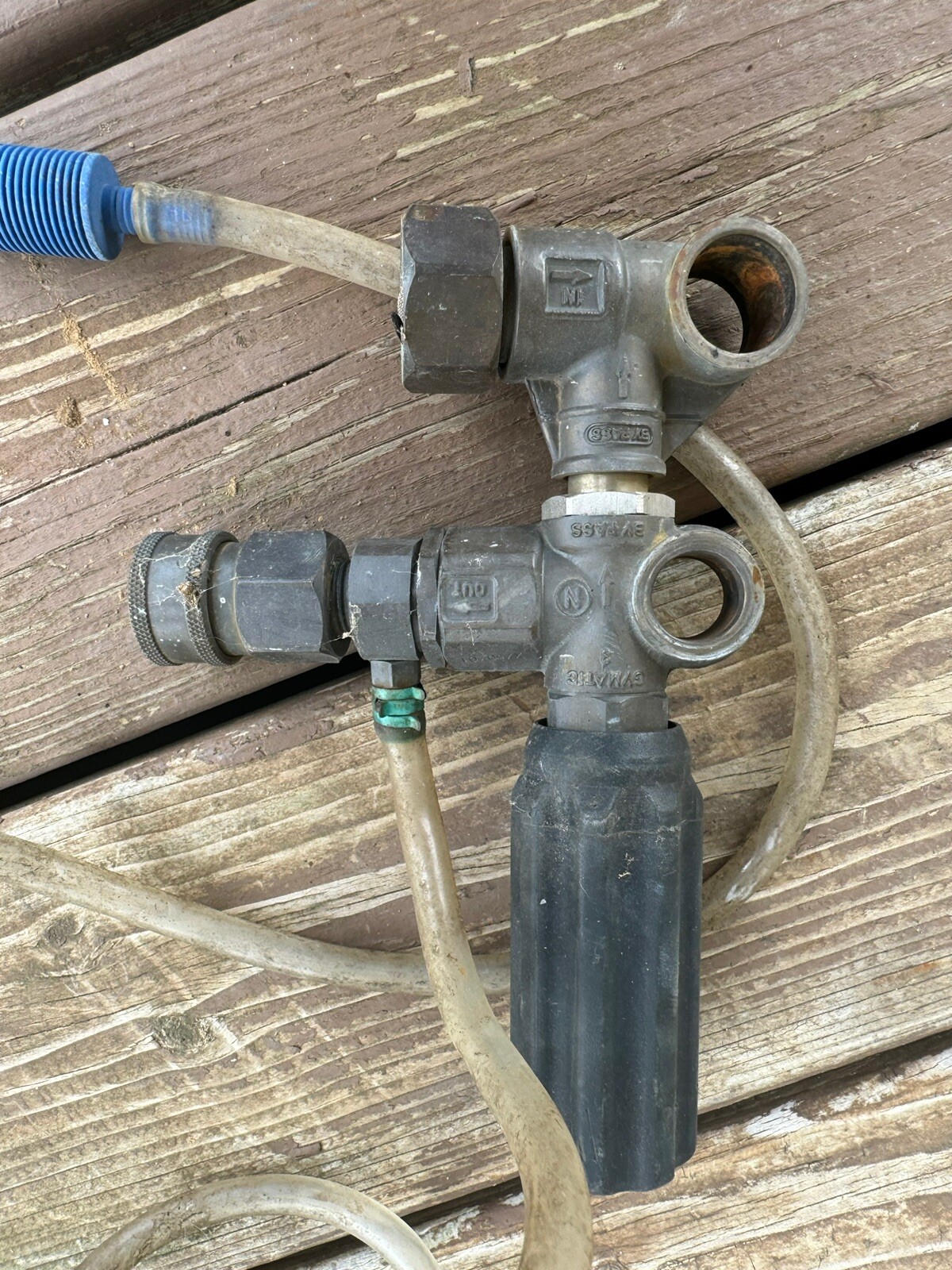 Annovi Reverberi Gymatic Brass Pressure Wash Sprayer Bypass