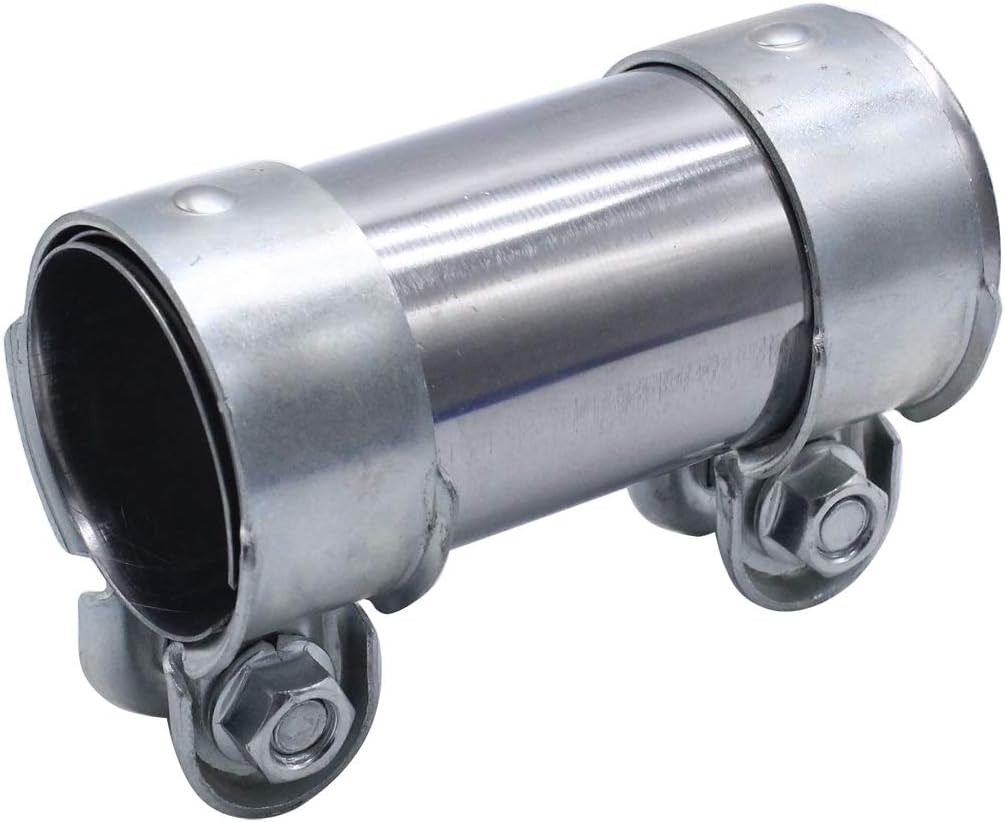 Universal Exhaust Clamp Pipe Connector Double Clamp Ø 50 X 125 Mm