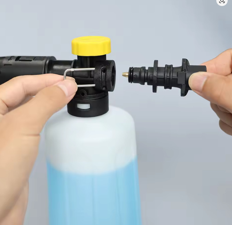 Car Cleaning Wash Pressure Washer Snow Foam Lance Cannon Sprayer Gun Soap Bottle