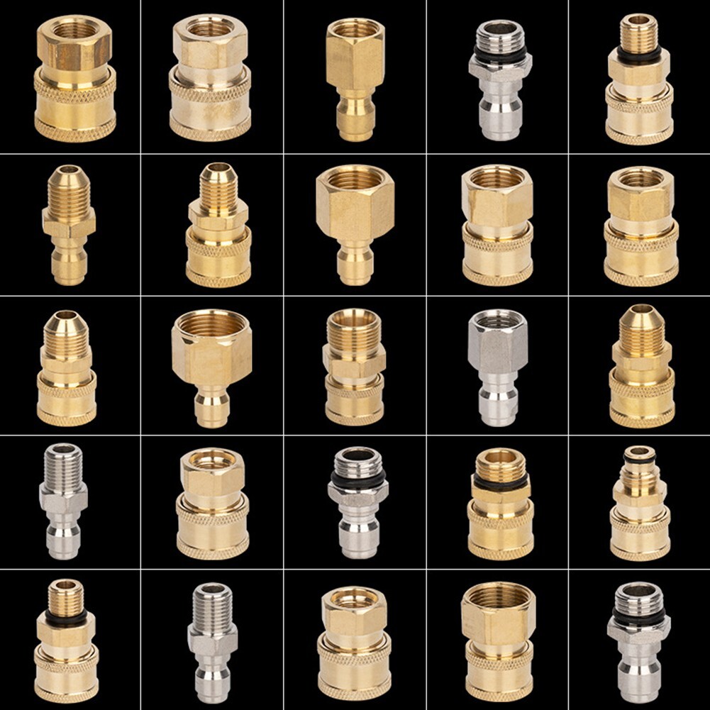 1/4Inch Quick-Release Connector Coupler Fittings/For High Pressure Washer & Hose