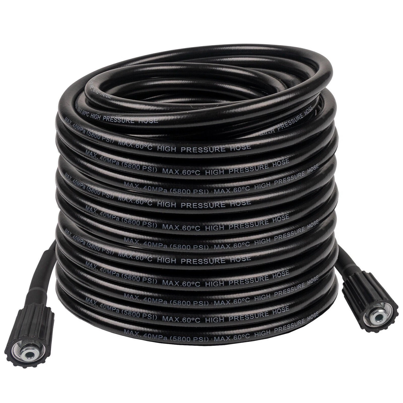 High Pressure Washer Hose 20ft 5800PSI M22-14mm Power Washer Extension Hose