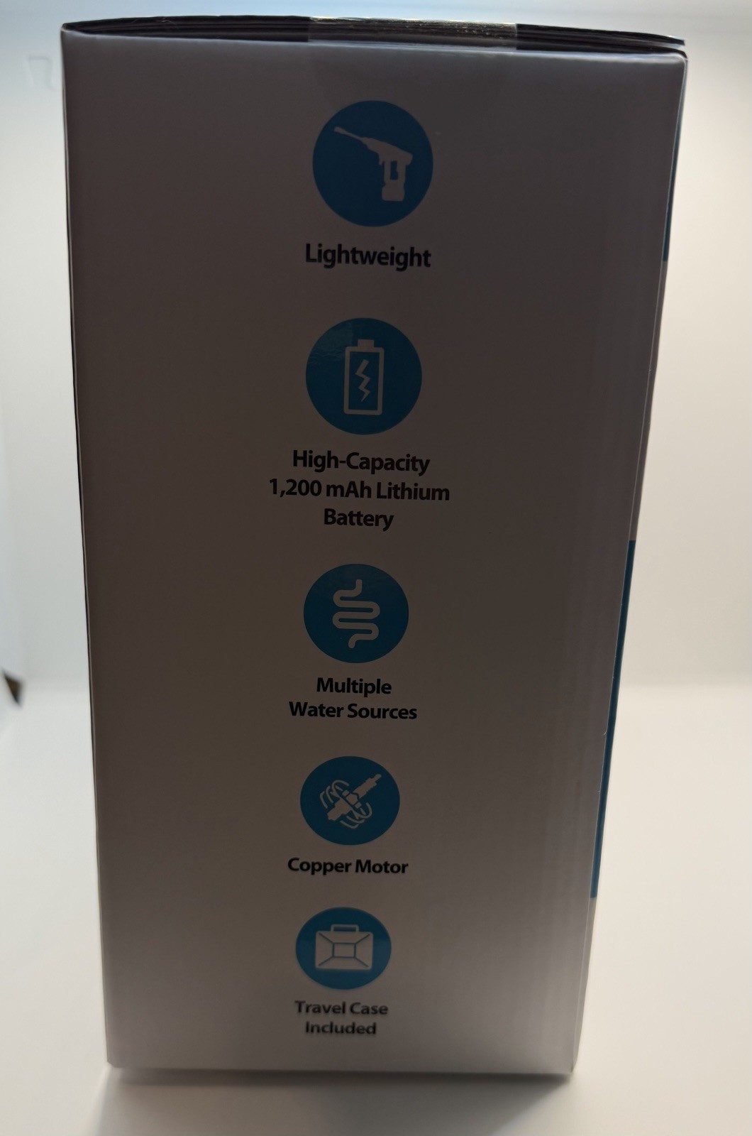 Brookstone Cordless High-Pressure Washer Portable Rechargeable – Brand New
