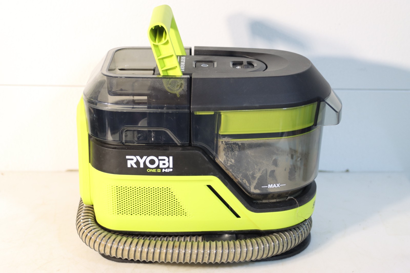 Very Used RYOBI 18V SWIFTClean Mid-Size Spot Cleaner Tool Only (MPBLHV704B)