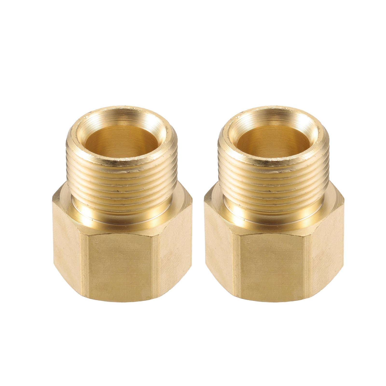 Pressure Washer Connector, M22x1.5 Female Adapter Brass Screw Hose Connector …