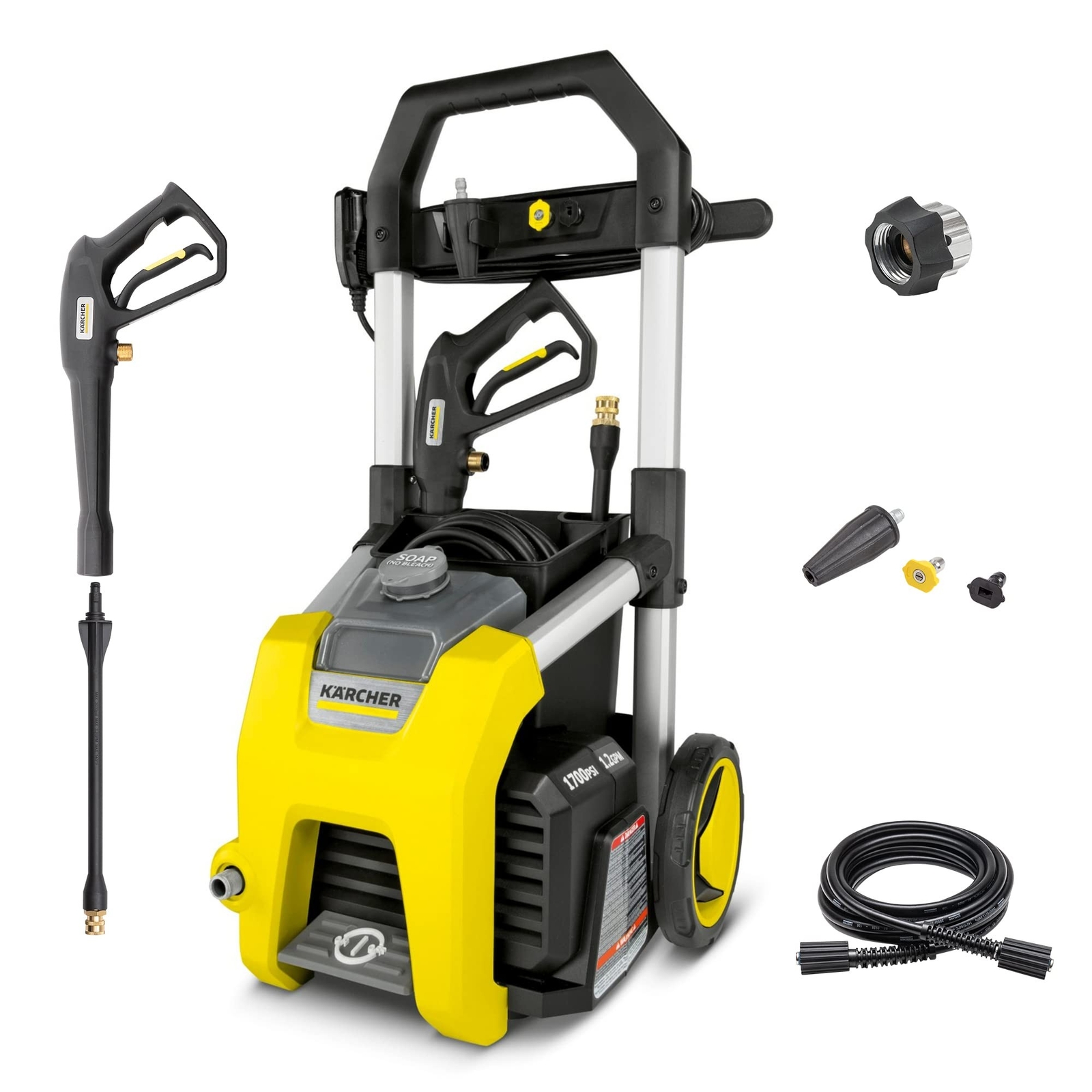 Kärcher – K1700 – 1700 PSI TruPressure Electric Power Pressure Washer – 2125 …