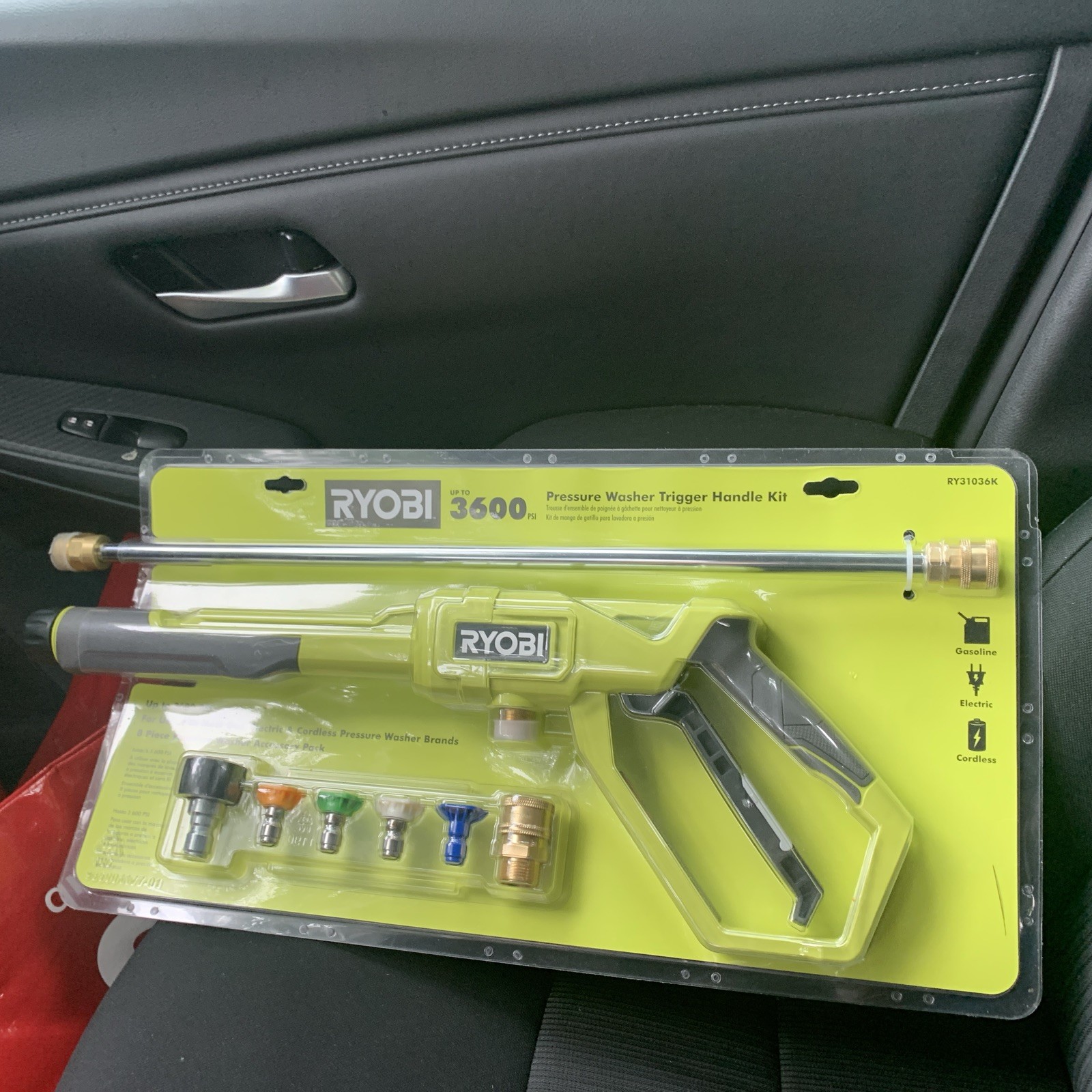 3600 PSI Pressure Washer Trigger Gun Kit