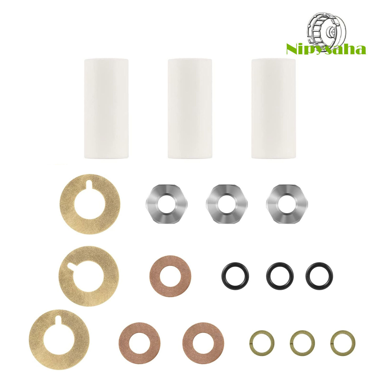 AR2546 18mm Pump Piston Kit For Annovi Reverberi RK RKA RKV XRCA XRCV GRKV-D