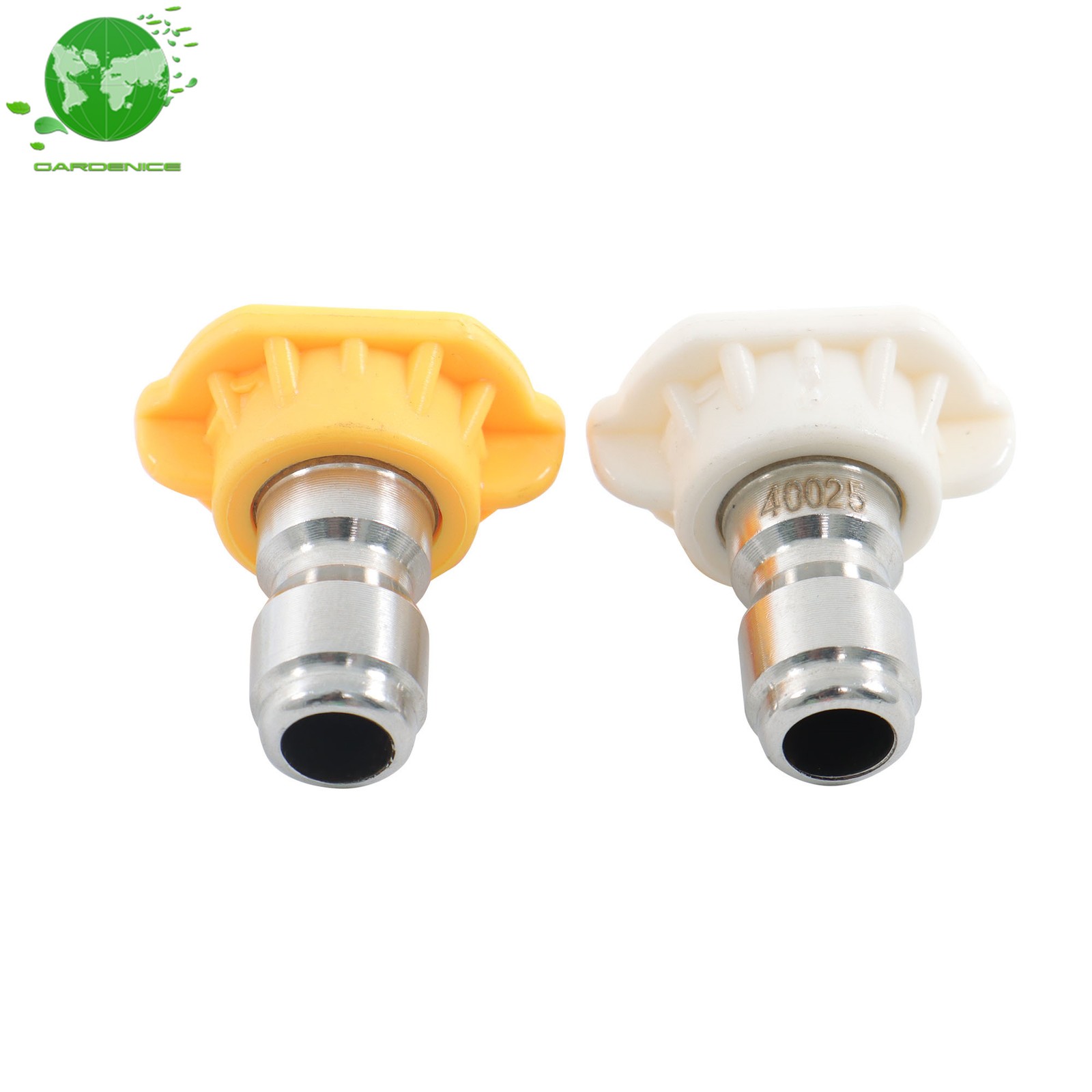 1/4 Inch High Pressure 3600 Psi Rotating Turbine Nozzle Set With 5 Spray Nozzles