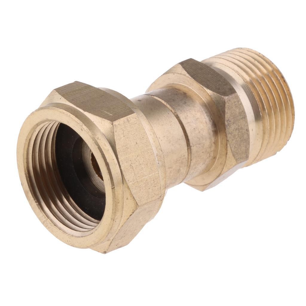 Swivels Brass Hose Coupling Thread 22mm mm F Adapter For