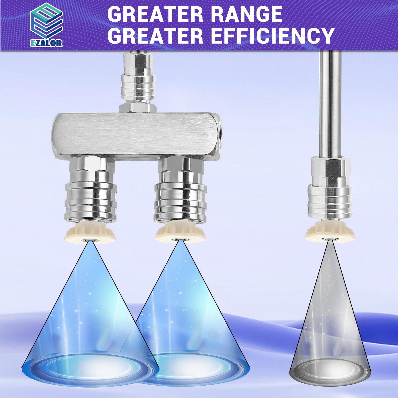 Pressure Washer Tips, 2-in-1 Power Washer Nozzle Tip, Dual Pressure Washer No…