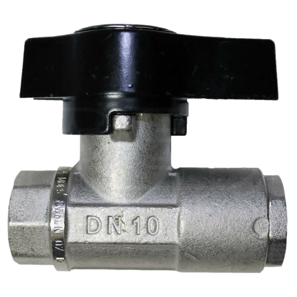 MTM Hydro 3/8″ Premium Plated Brass Ball Valve 20.0032 Veloci SoftWash DN10