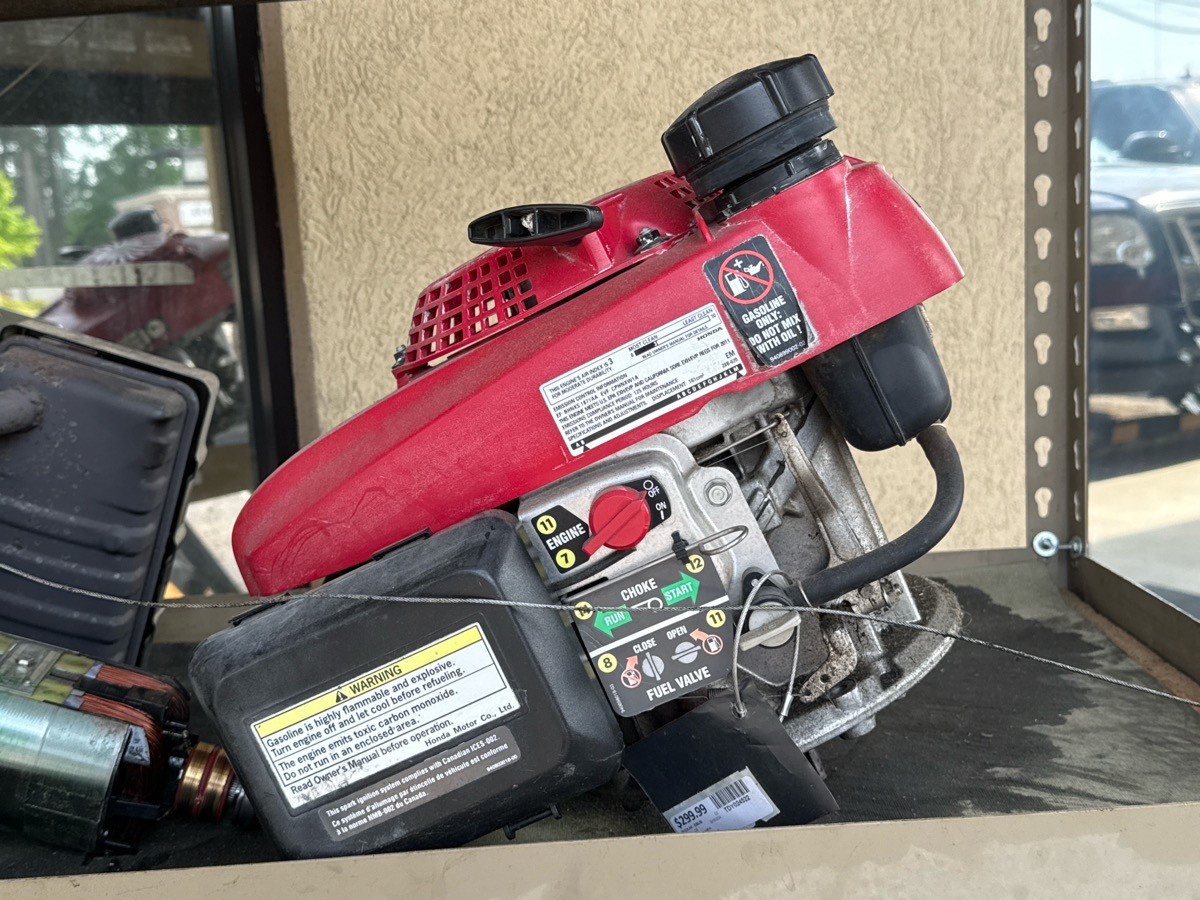 HONDA GCV 160 5.5HP 4-STROKE GASOLINE ENGINE (TDY024522)