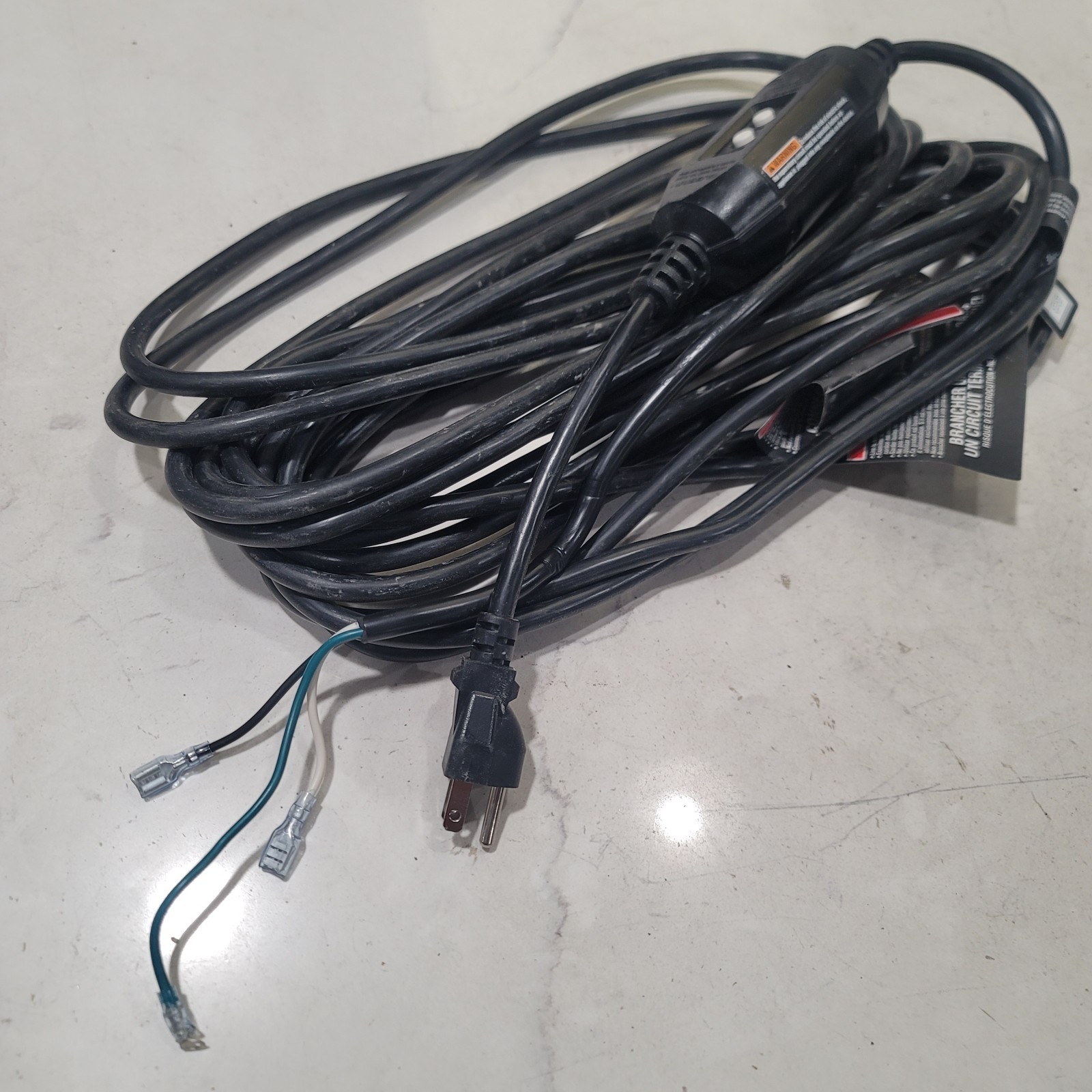 OEM Parts Power Cord For RYOBI RY142500 2500 PSI Electric Pressure Washer