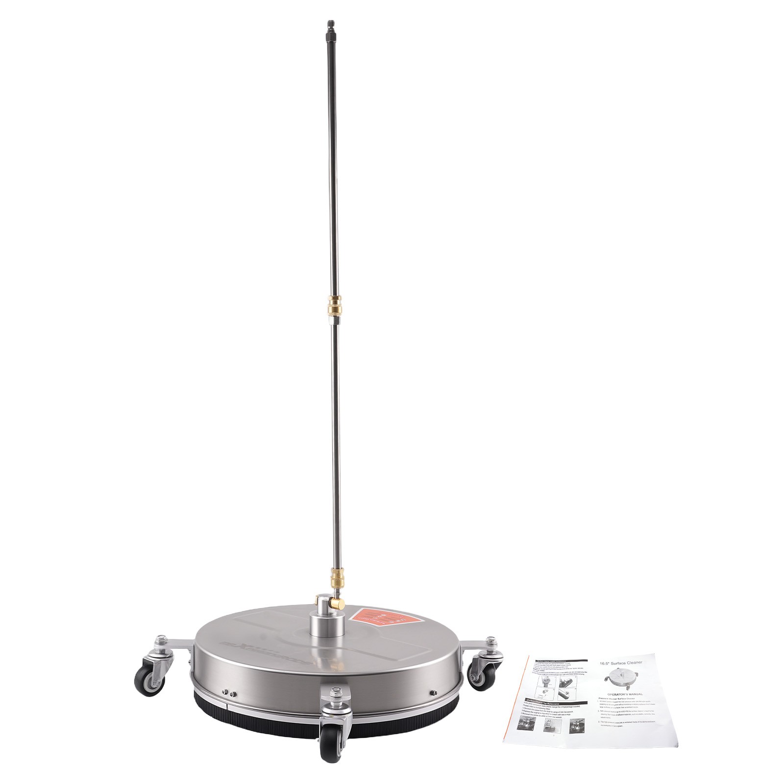 16.5″ Pressure Washer Surface Cleaner 4200PSI 1/4″ Quick Connect Stainless Steel