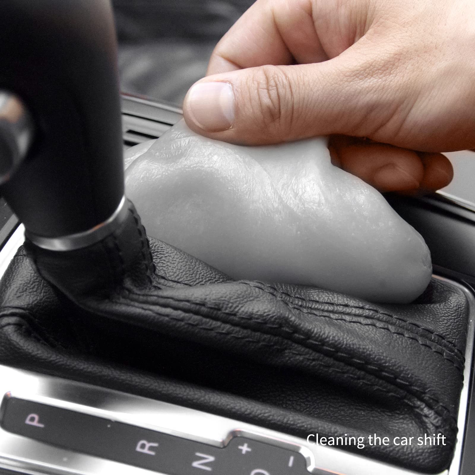 CLICK CLEAN Cleaning Gel for Car, 7oz Car Detailing Tools, 1 PACK, Gray