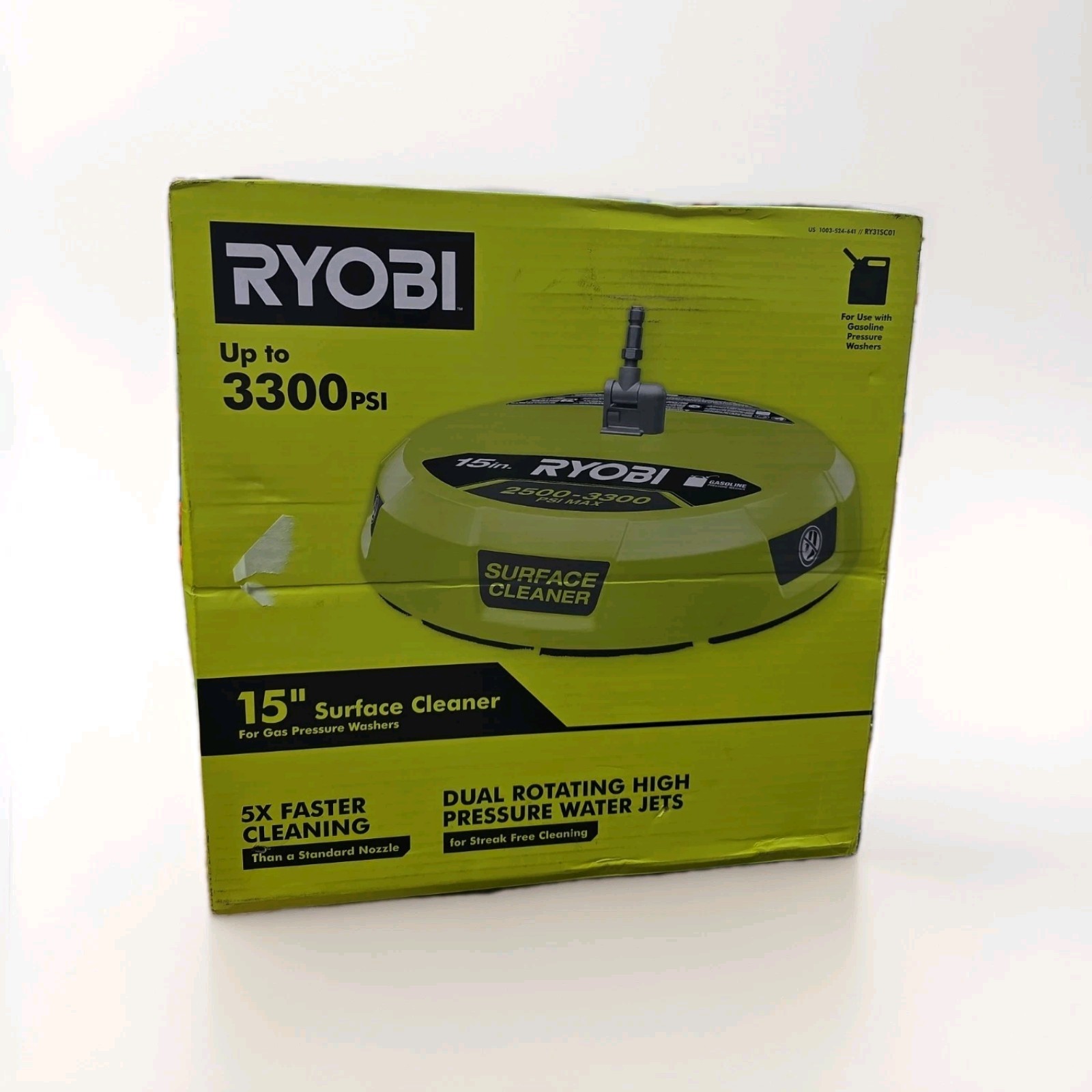 Ryobi RY31SC01 15 inch 3300PSI Surface Cleaner