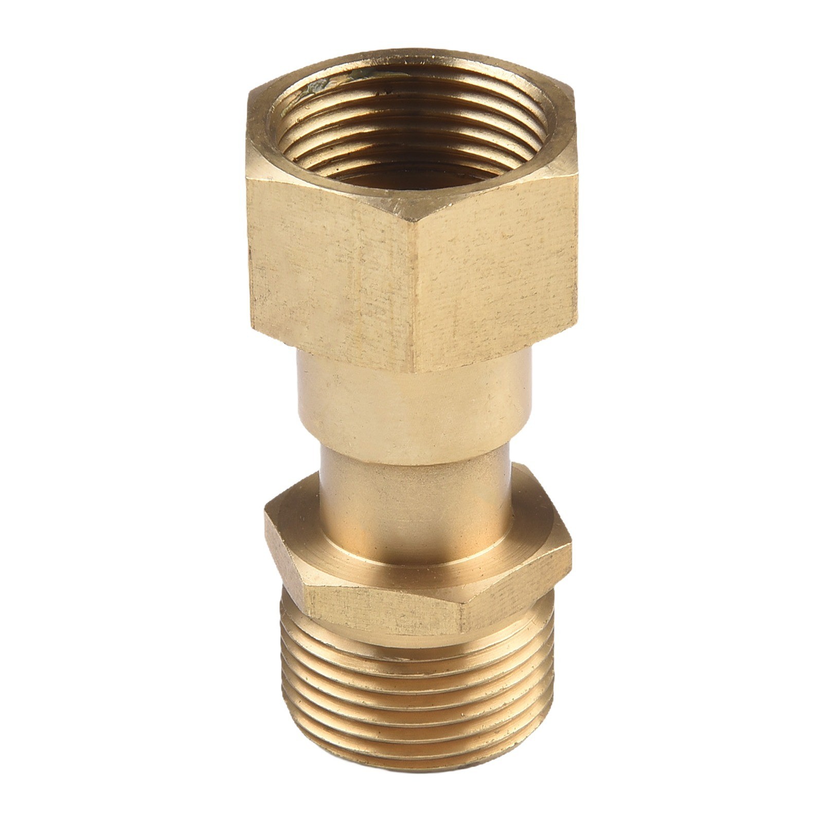1pc Washer Adapter M22 14mm Thread Fitting Swivel Joint 1pc For Pressure Washers