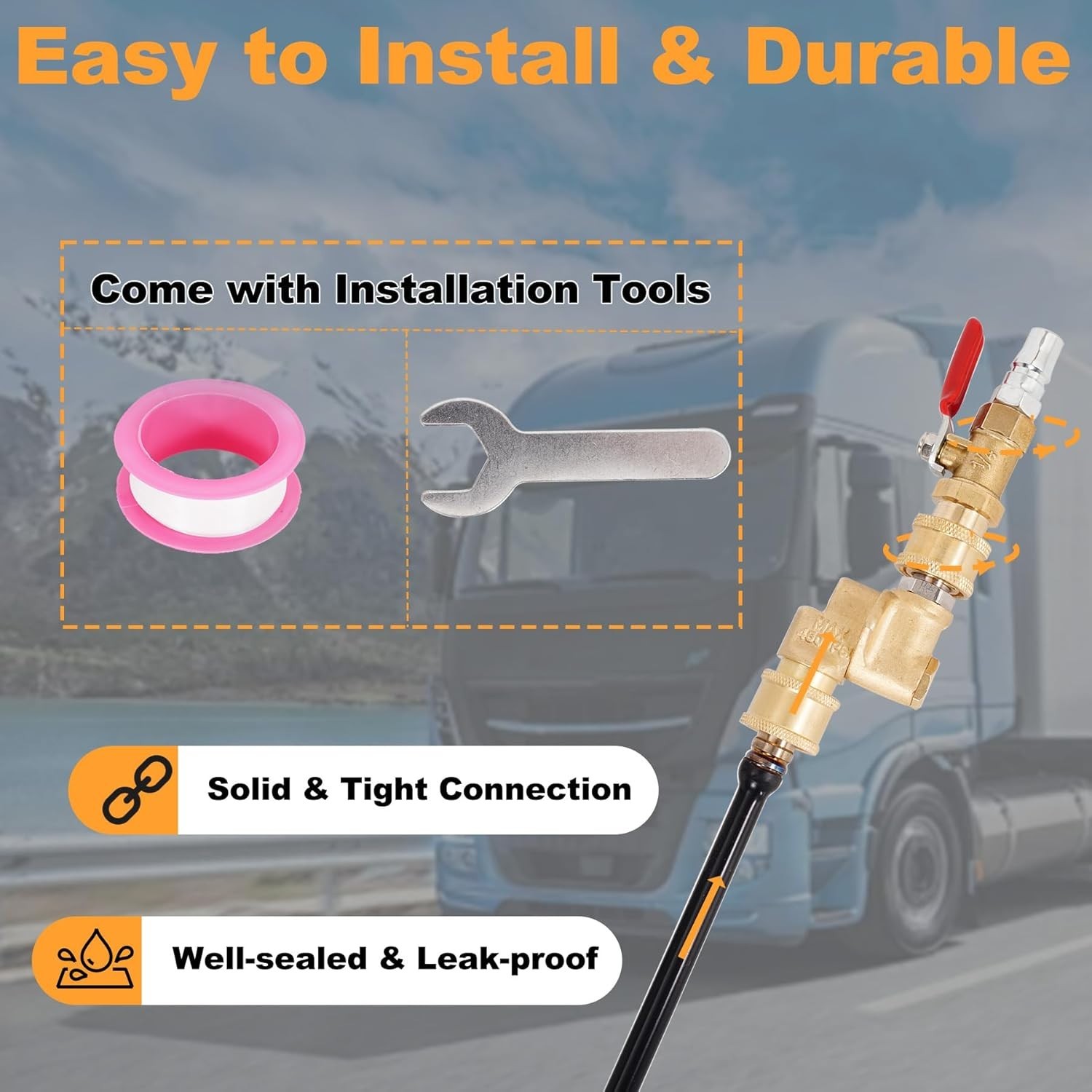 Ultimate Radiator Cleaning Solution – 40in Wand, 5000 PSI, Includes Accessories