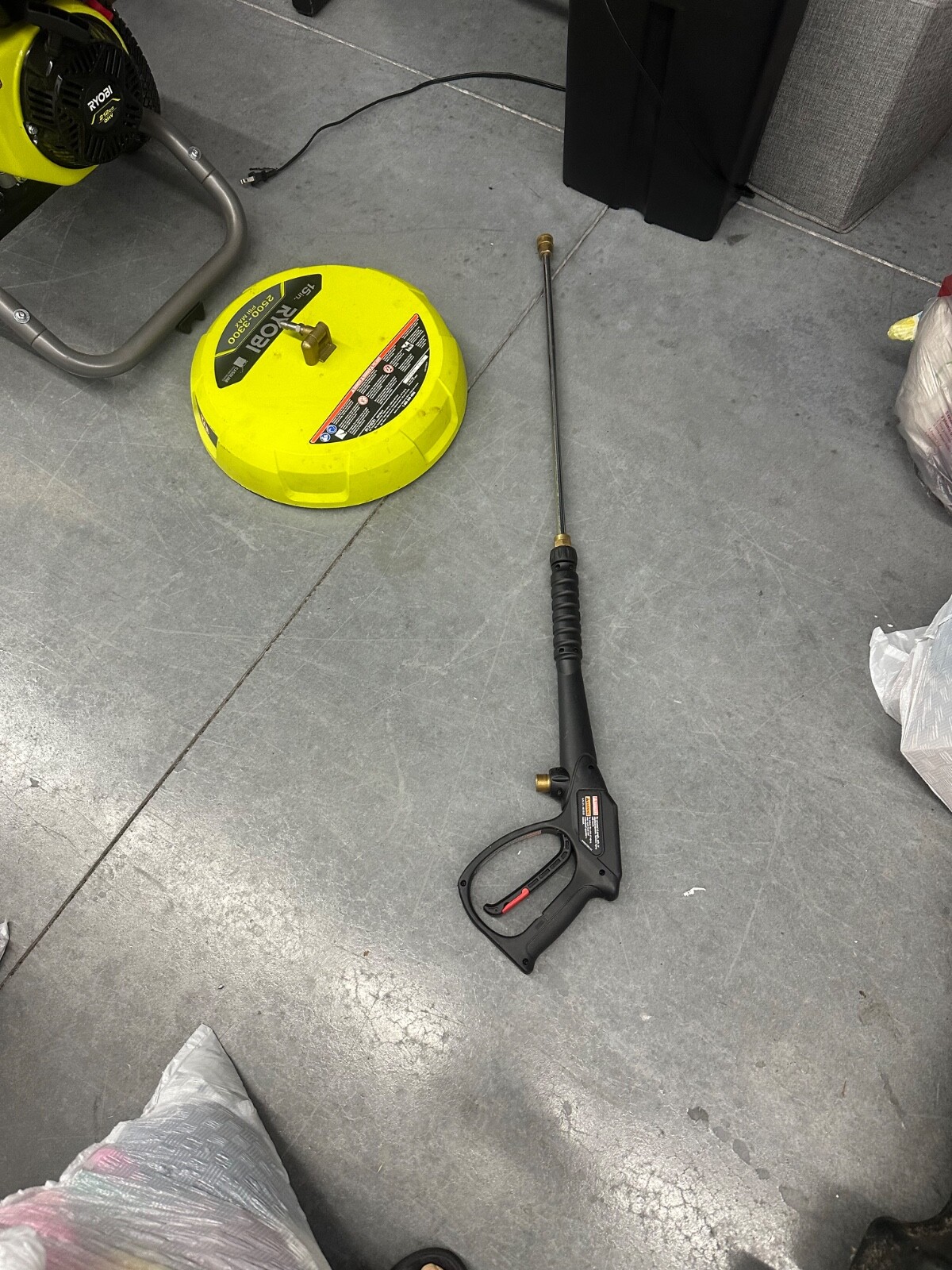 Ryobi 2500 PSI 1.2 GPM Cold Water Electric Pressure Washer RY142500