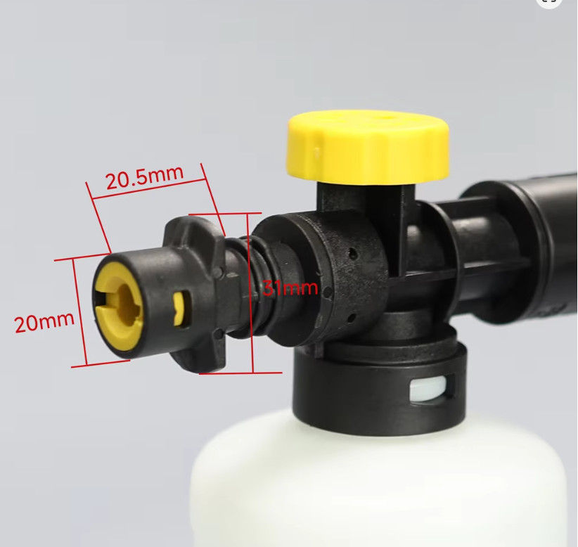 Car Cleaning Wash Pressure Washer Snow Foam Lance Cannon Sprayer Gun Soap Bottle