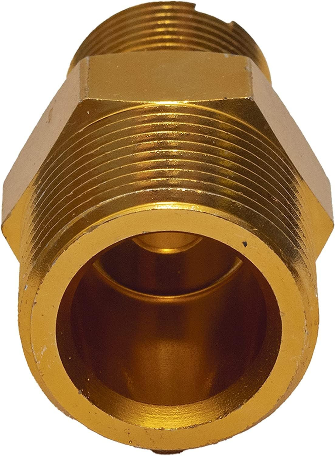 Simpson Cleaning Outlet Connector for Gas Powered Pressure Washer Pumps, Gold
