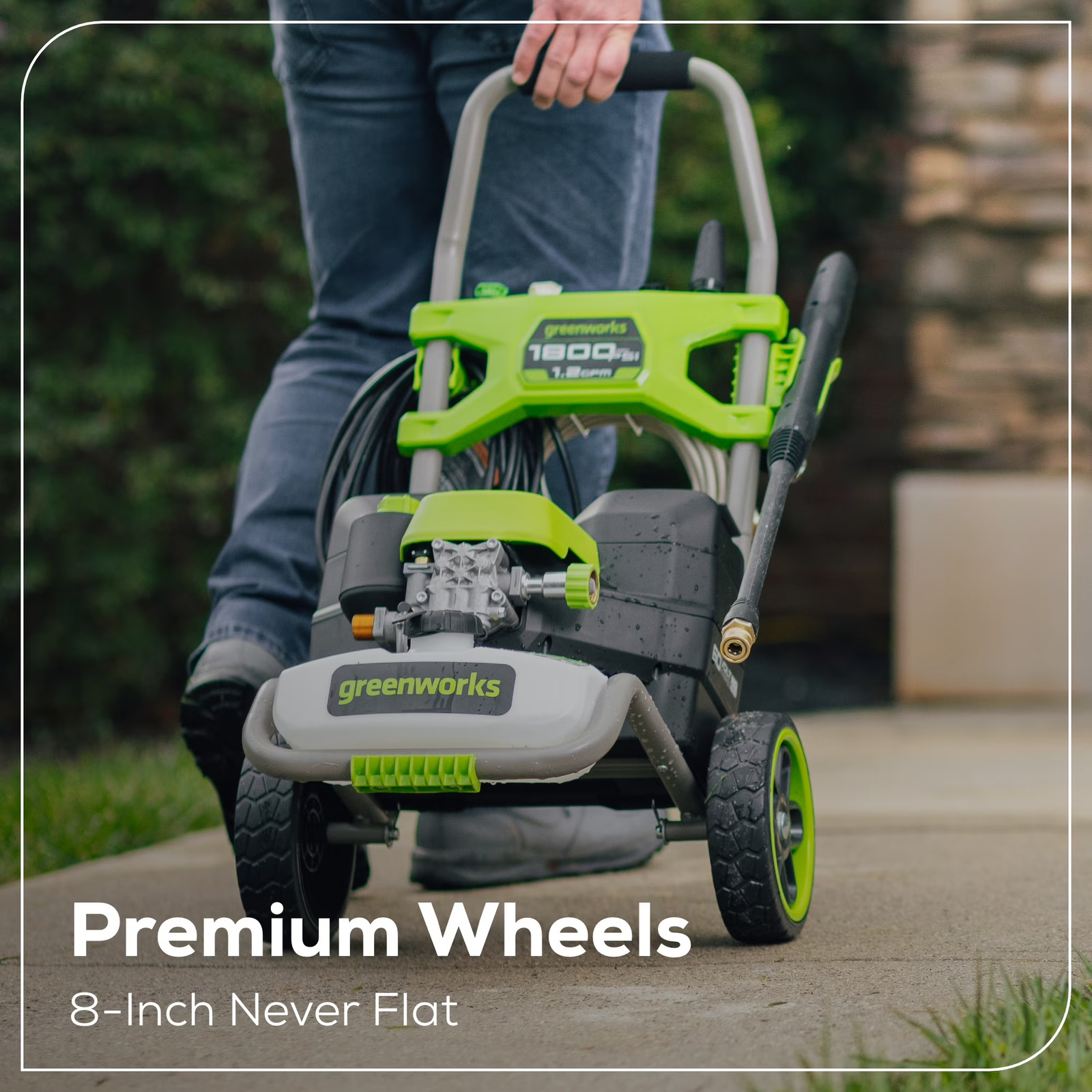 Hybrid 60V 1800 PSI at 1.2 GPM Electric Cold Water Pressure Washer 5109402T