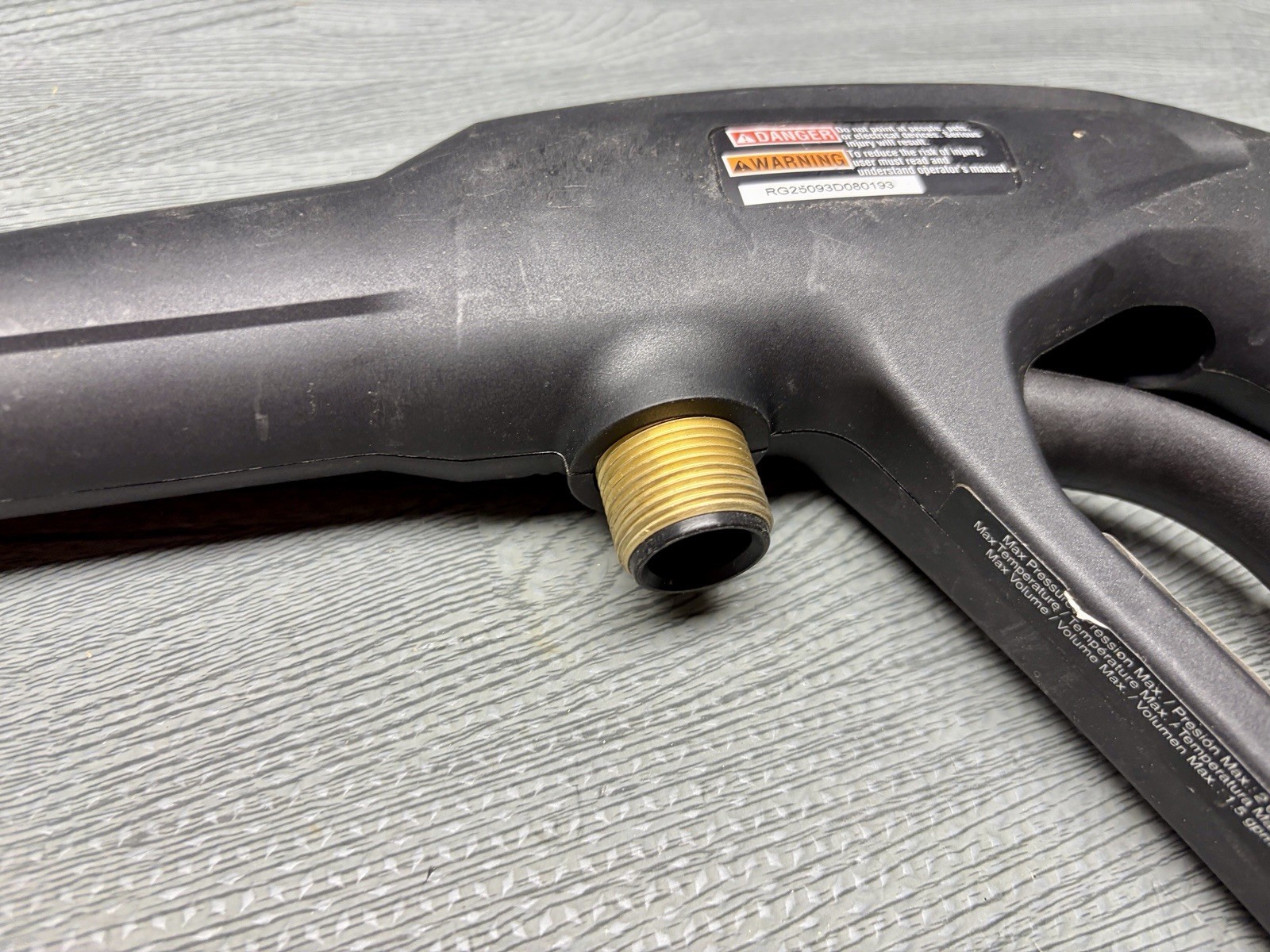 RYOBI Pressure Washer Spraying Gun And Hose USED High Pressure
