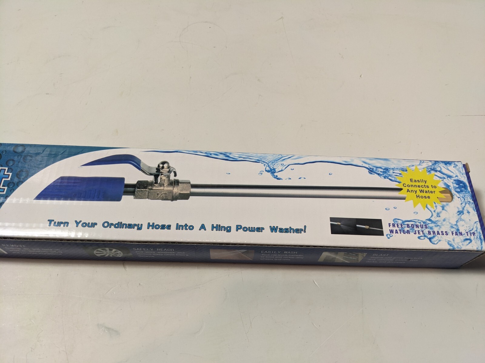 Water Jet Cleaning Solution Water Hose Power Wash Attachment