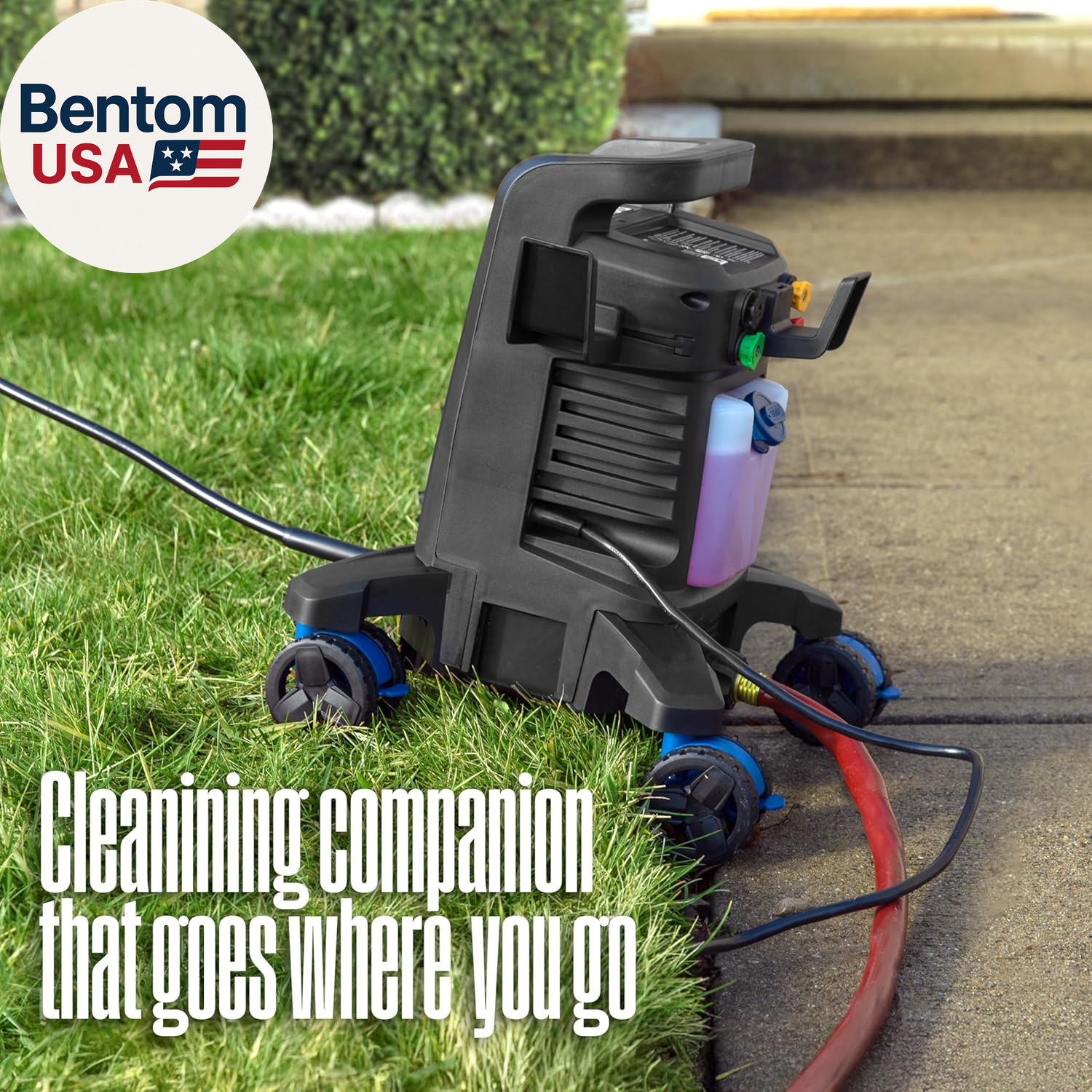 Epx3500 Electric Pressure Washer, 2500 Max PSI 1.76 Max GPM with Anti-Tipping Te