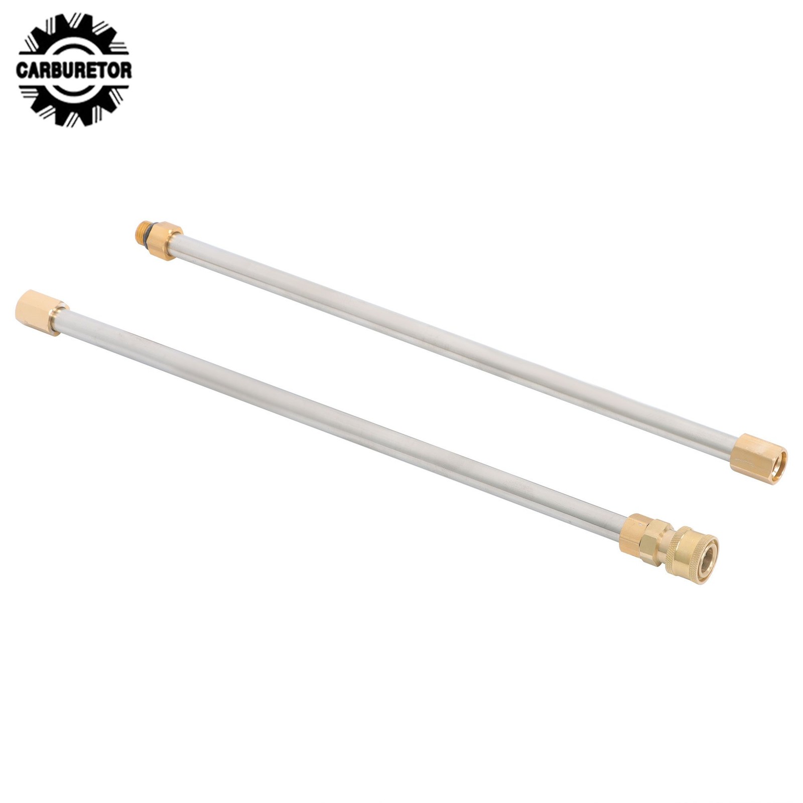 9 Pack Quick Connect 4000 PSI High Pressure Water Gun Extension Rod Set 1/4 Inch