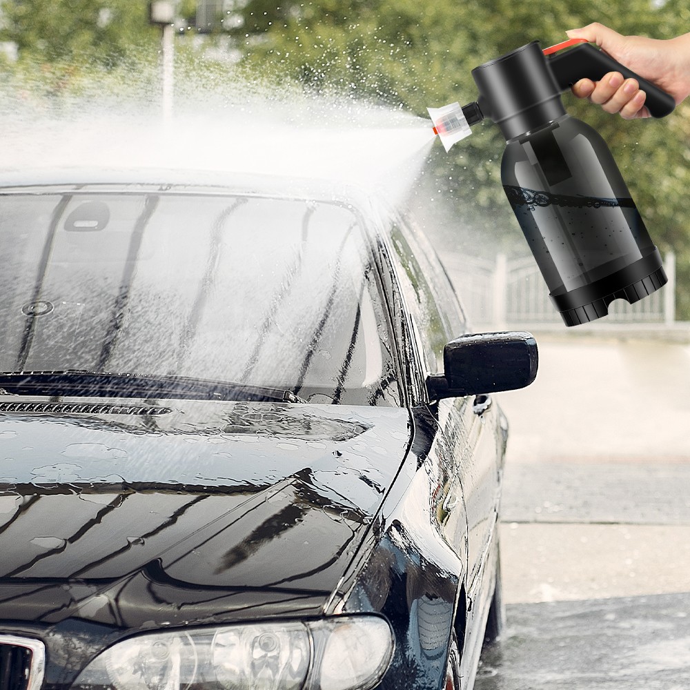 2L Electric Foam Spray Bottle Automatic Rechargeable Sprayer Cordless Car Wash