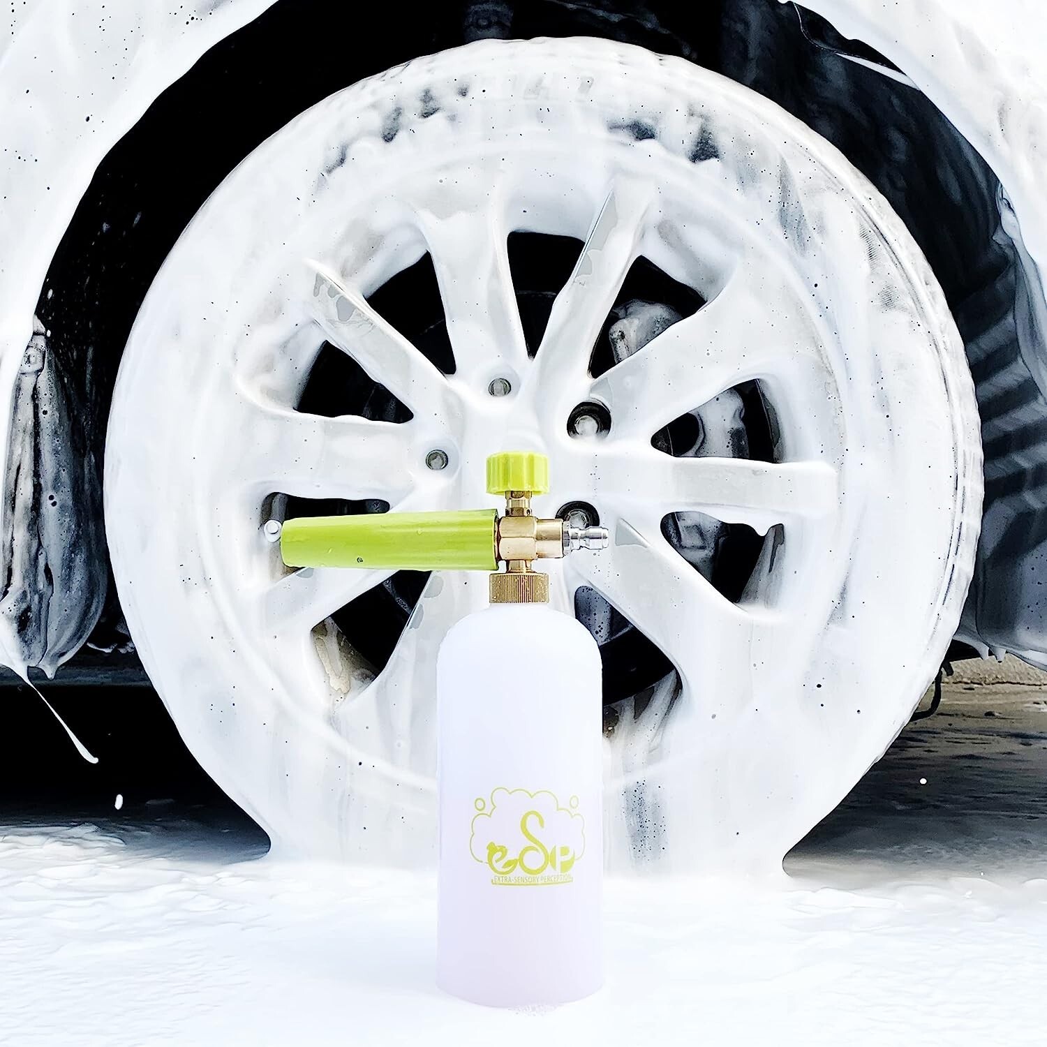 Power Pressure Washer Attachment Sprayer Dispenser Car Wash Soap Foam Blaster ys