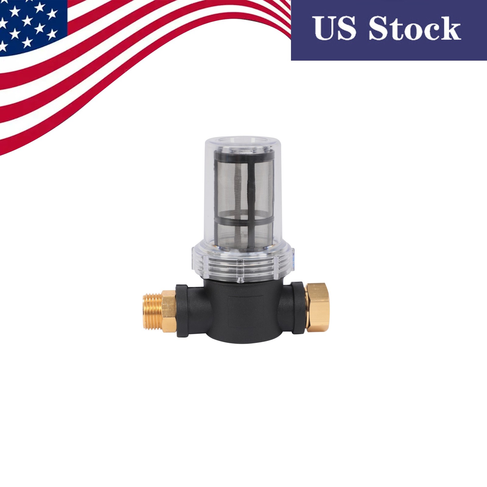 Sediment Inline Filter For Pressure Washer Water Inlet On Garden Hose