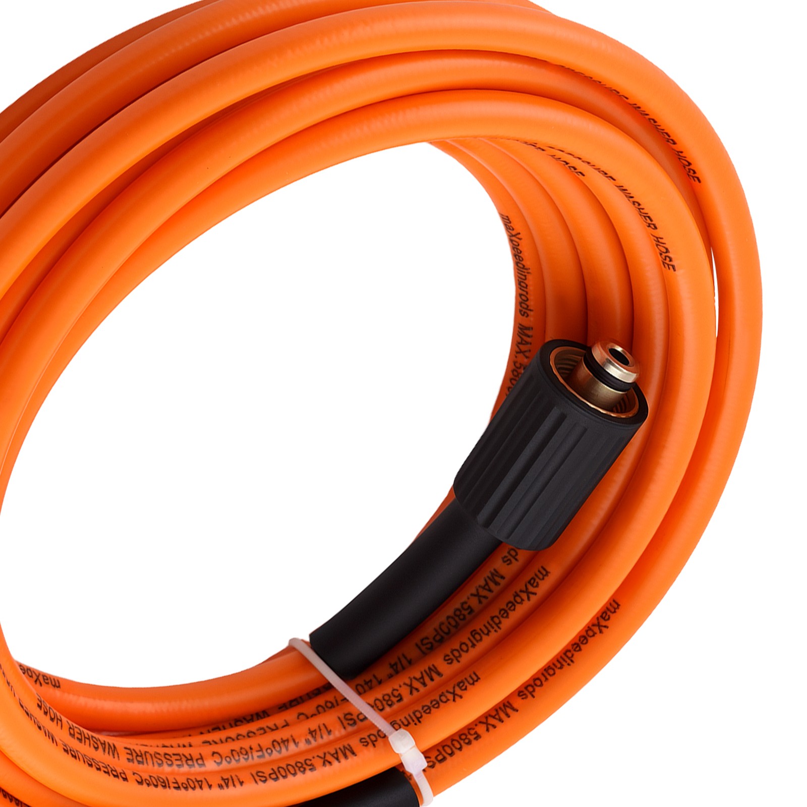 25FT Pressure Washer Hose 5800PSI 1/4″ Quick Connect Kink Resistant High Quality