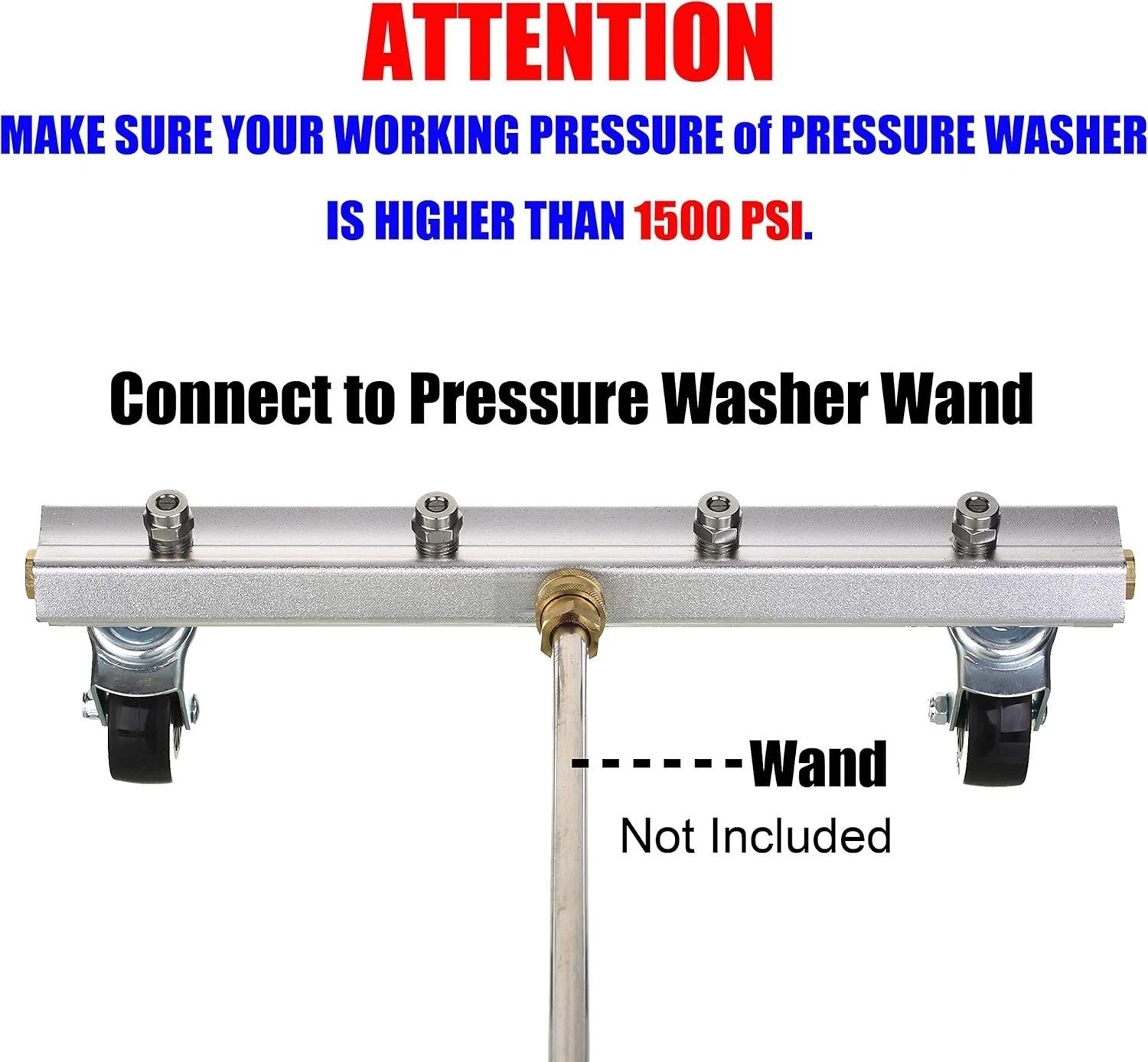 High-Performance 13 Inch Pressure Washer Undercarriage Cleaner for Cars & SUVs