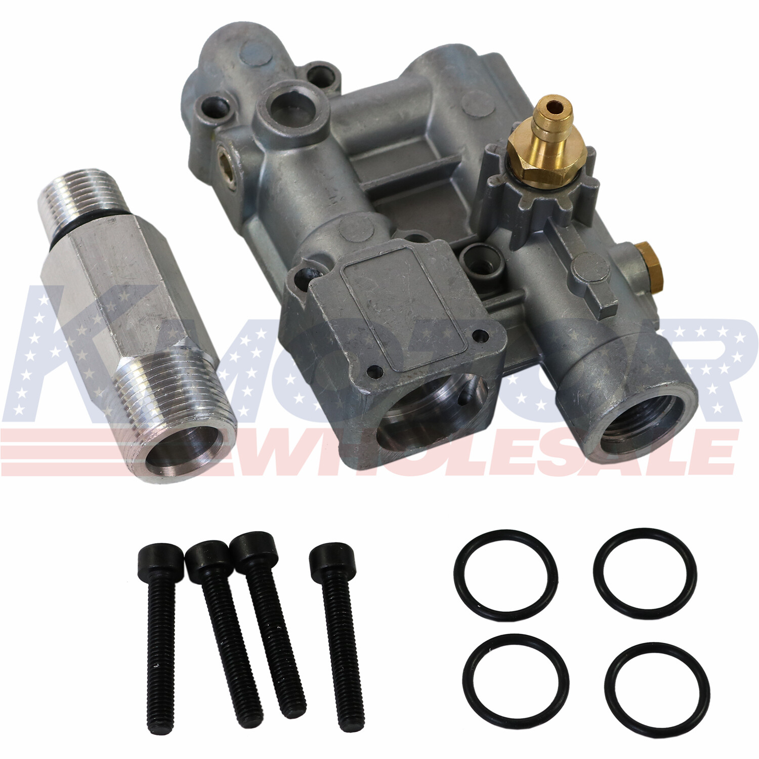Pressure Washer Manifold Kit Fit For Troy-Bilt Craftsman Briggs 190627GS 16031