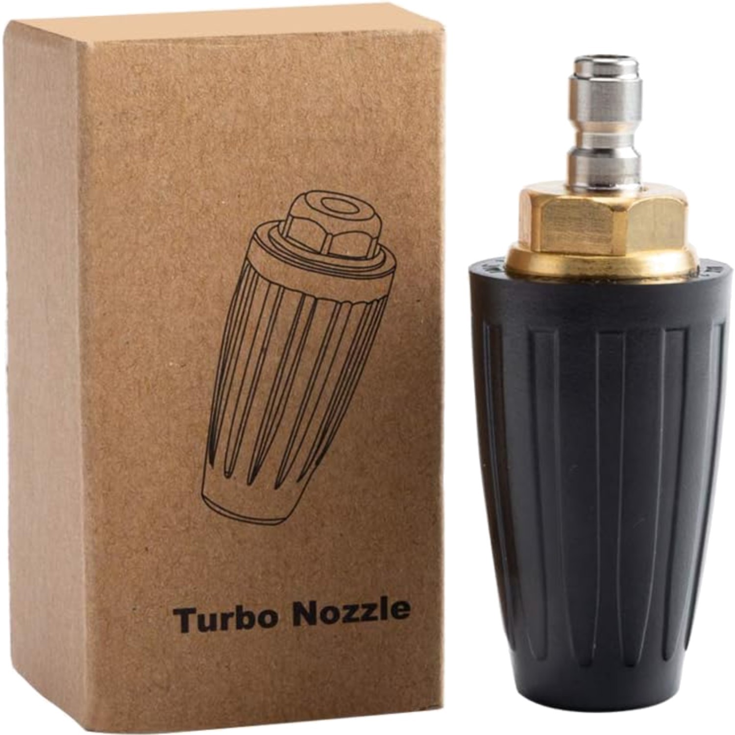 Pressure Washer Tips Turbo Nozzle Pressure Washer 4000 PSI Max Rotating Press…