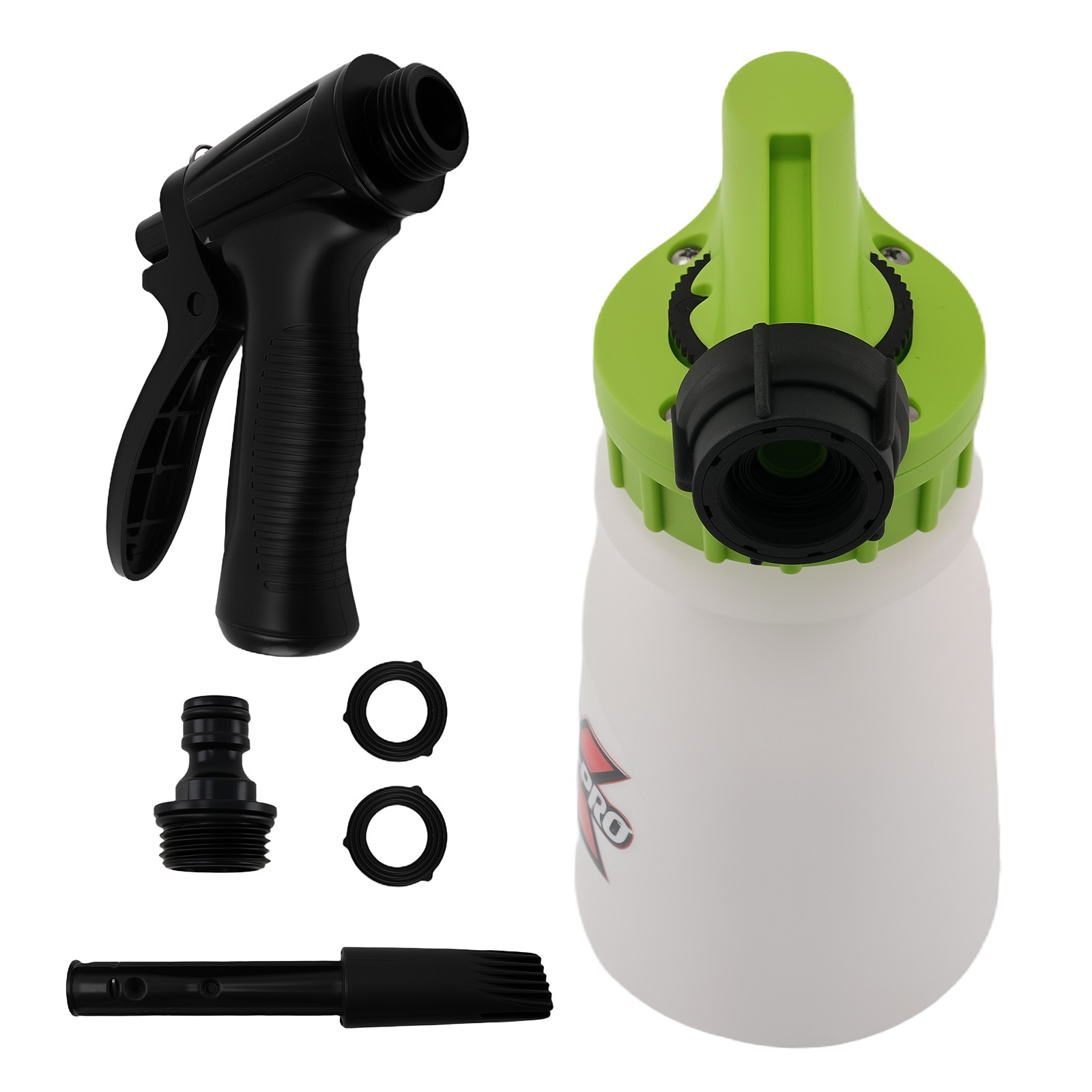 1L Car Wash Foam Cannon Quick Release for Pressure Washer 3/4 Thread Plastic