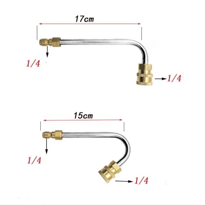 High Pressure Washer Gutter Gun Cleaner Attachment Wand Lance 4000 PSI Extension