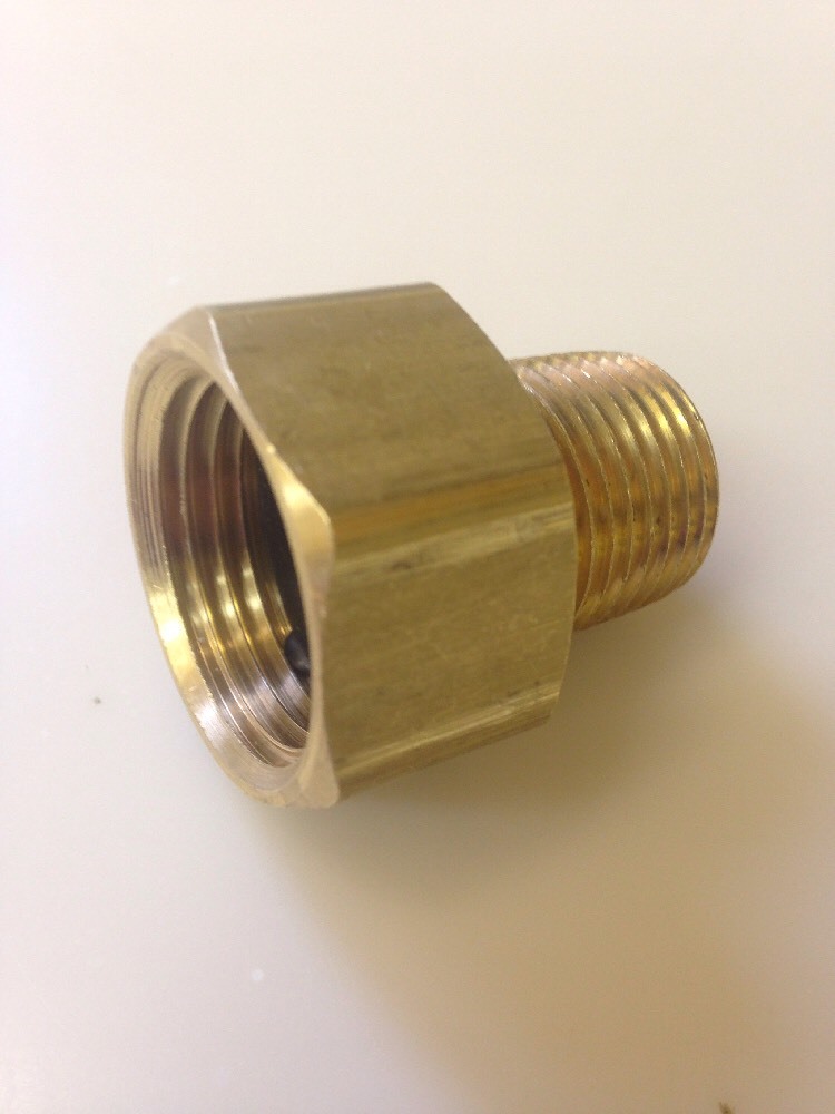 Female Garden Hose Fitting 3/4″ FGH x 1/2″ NPT W/Screen Adaptor 8.901-291.0