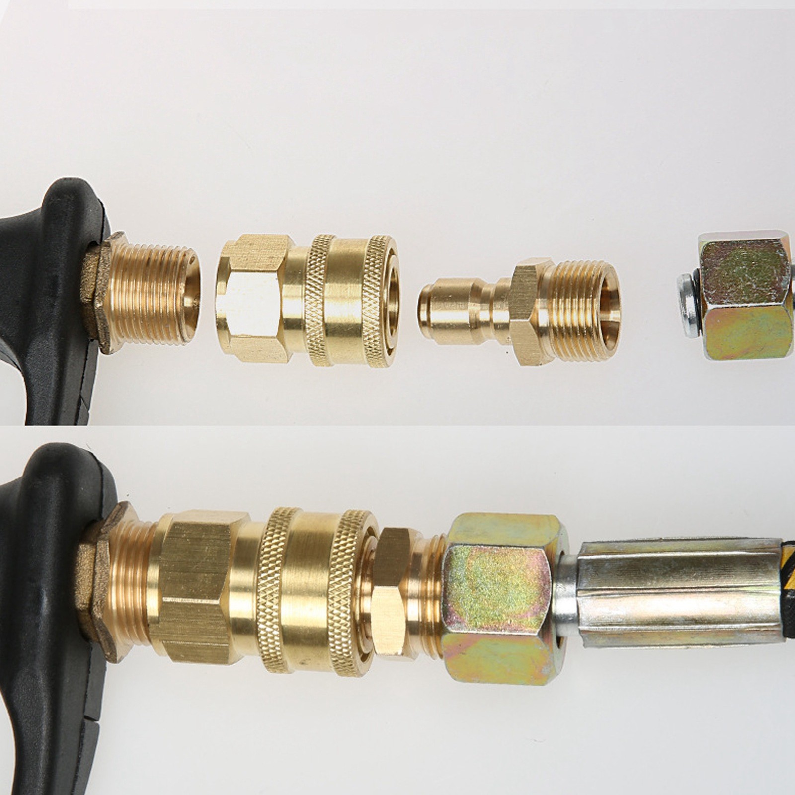M18x1.5mm Female 5000PSI High Pressure Washer Fittings Washing Machine Pipe